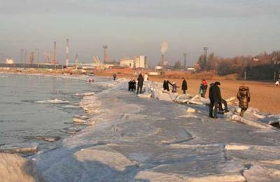 Много льда - Азовское море