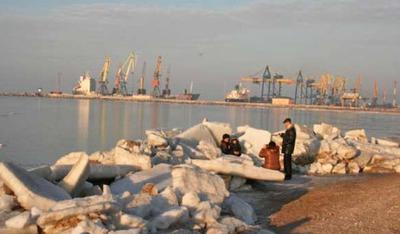 Много льда - Азовское море