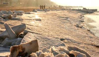 Много льда - Азовское море