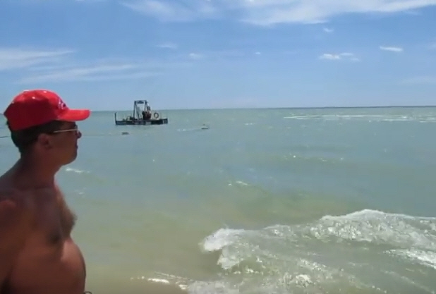 Промоина. КАК СОЕДИНЯЛИ МОЛОЧНЫЙ ЛИМАН С АЗОВСКИМ МОРЕМ