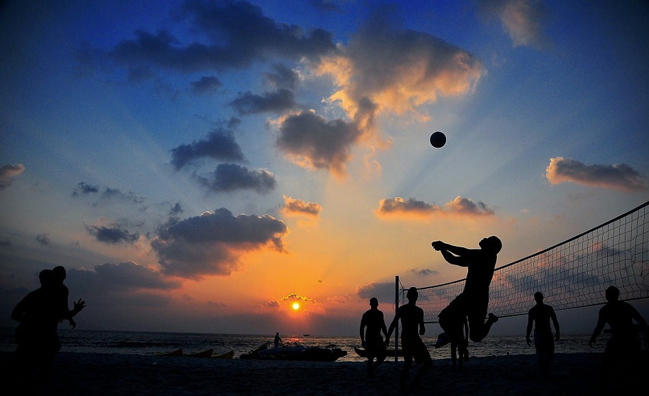 Волейбол - любимая игра с привкусом моря Волейбол - любимая игра с привкусом моря