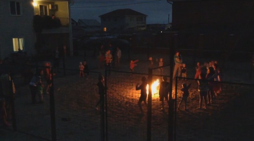 Ночная дискотека. Степановка Первая.