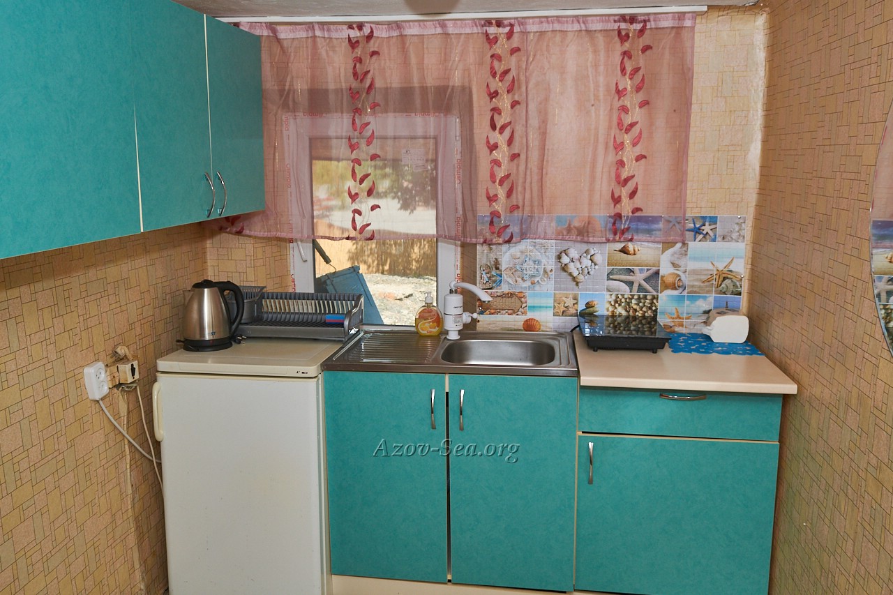 Гостевой дом ДНЕПР. Степановка Первая. Отдельный домик. Кухня.