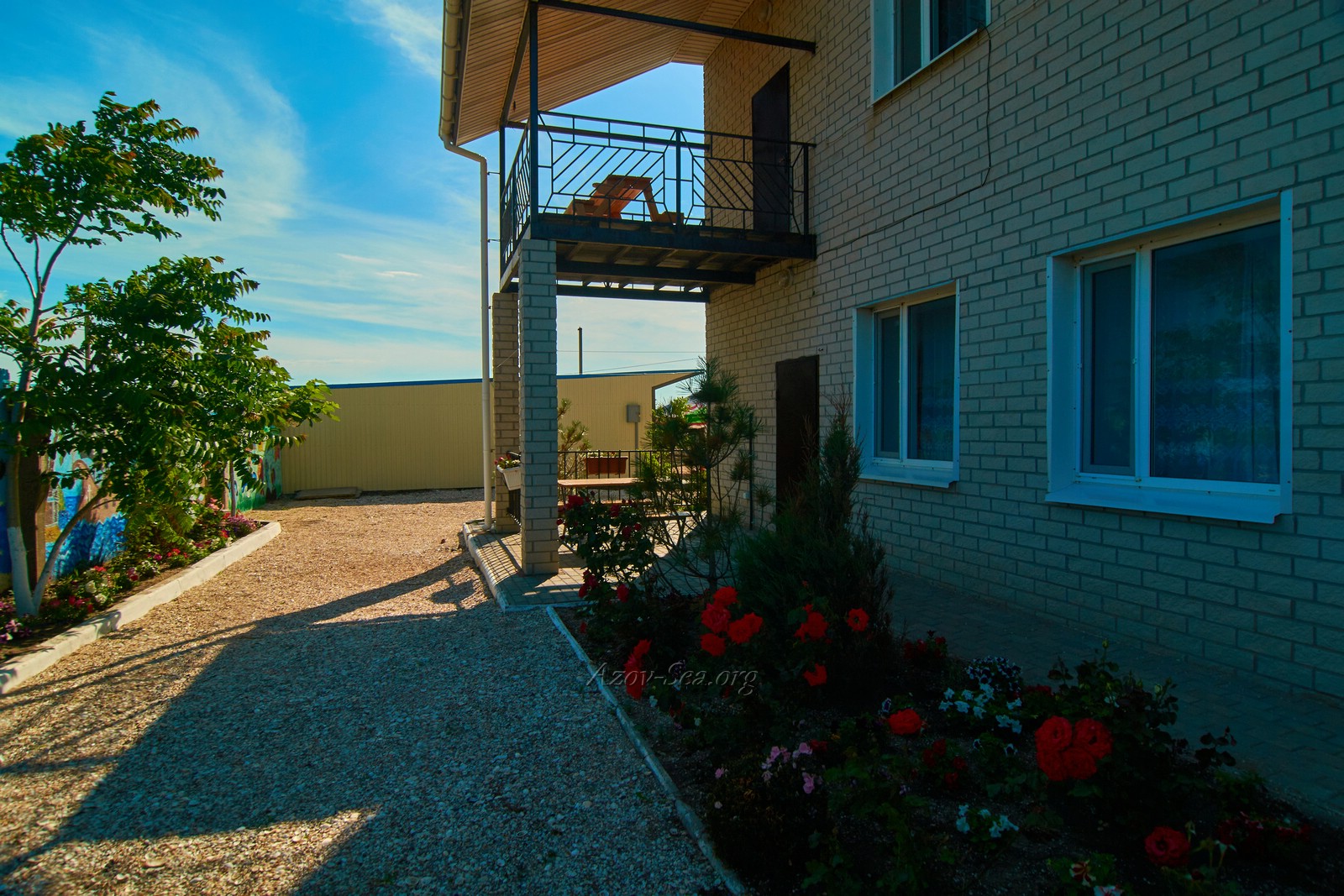 Дворик. Гостевой дом Чайка. Степановка Первая.