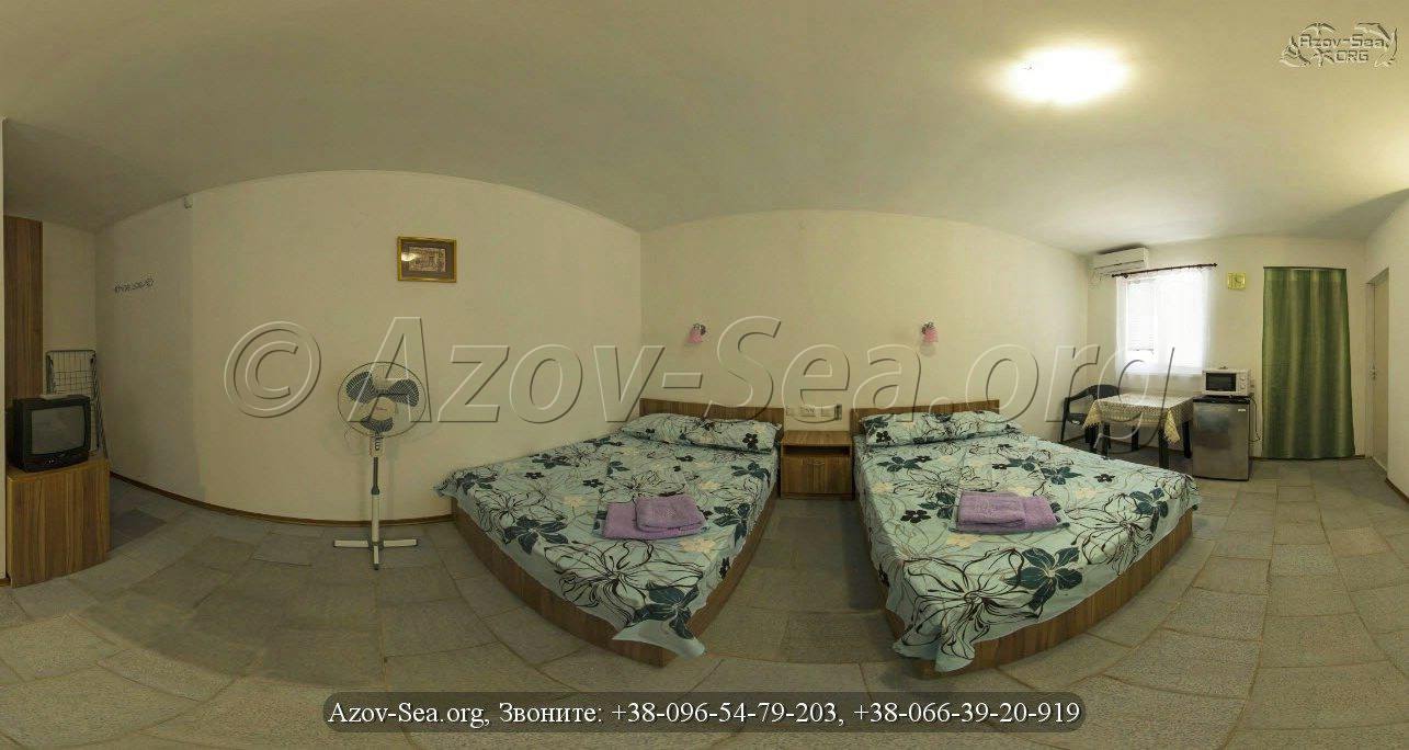 Номер 1. Пансионат Бирюза. Степановка Первая.