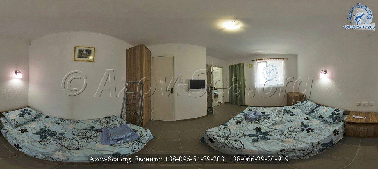 Номер 3. Пансионат Бирюза. Степановка Первая.