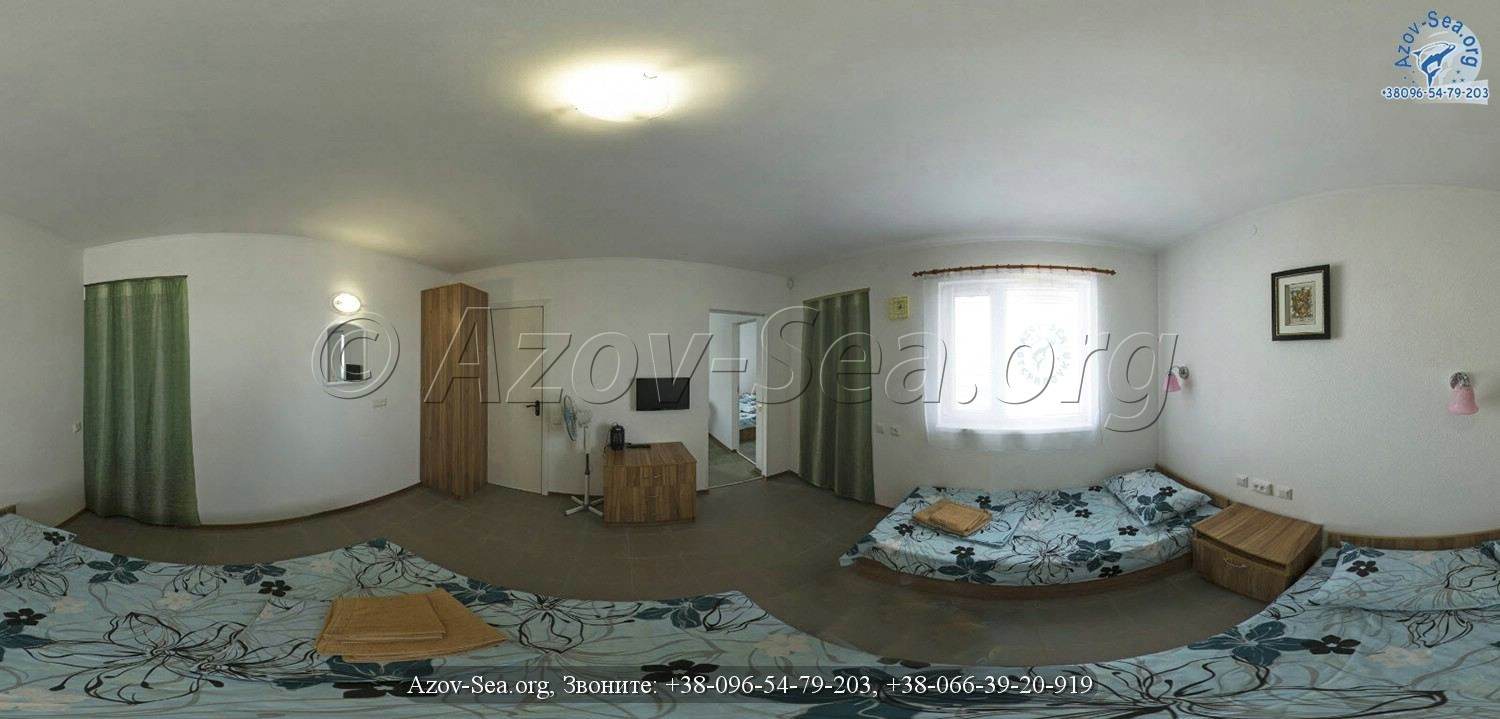 Пансионат Бирюза. Номер 6. Степановка Первая.