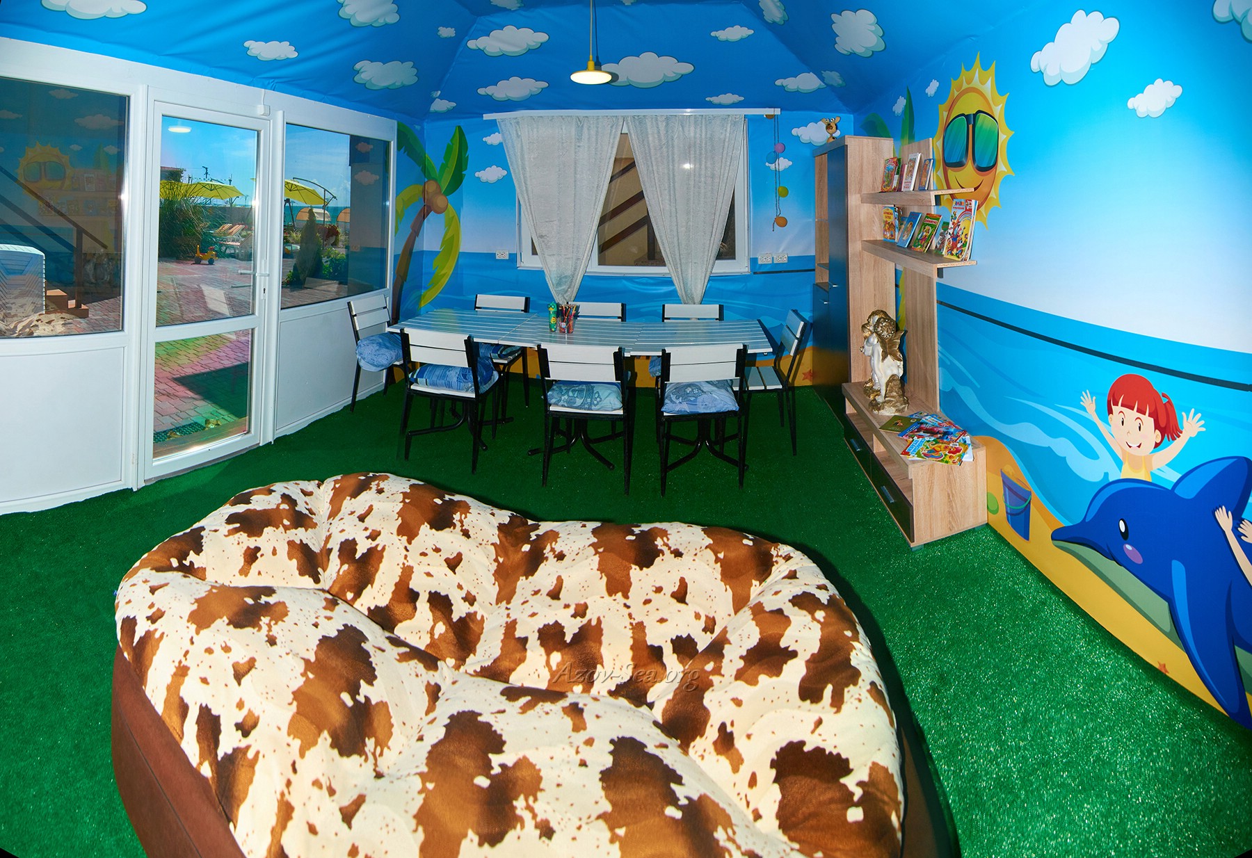 Пансионат "SanaGold" - Степановка Первая. Детская комната. Пансионат "SanaGold" - Степановка Первая. Детская комната.