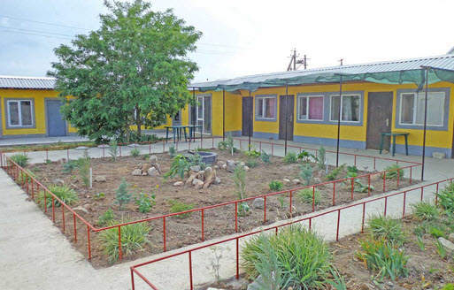 Частный сектор. Отдых на Азовском море.