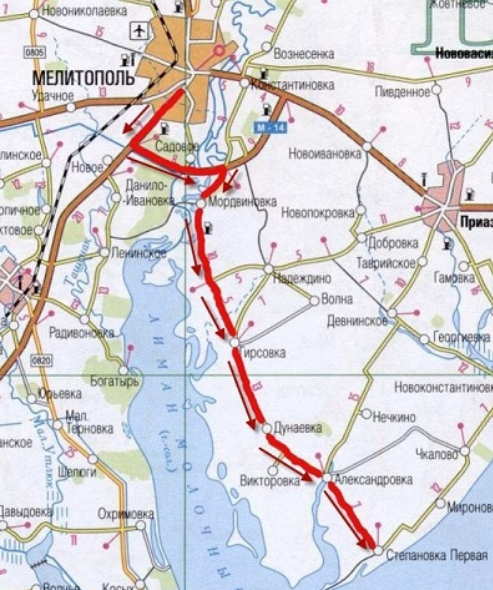 Карта степановка первая